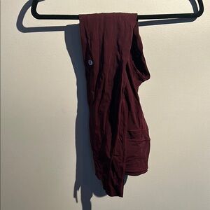 Lululemon Burgundy Leggings